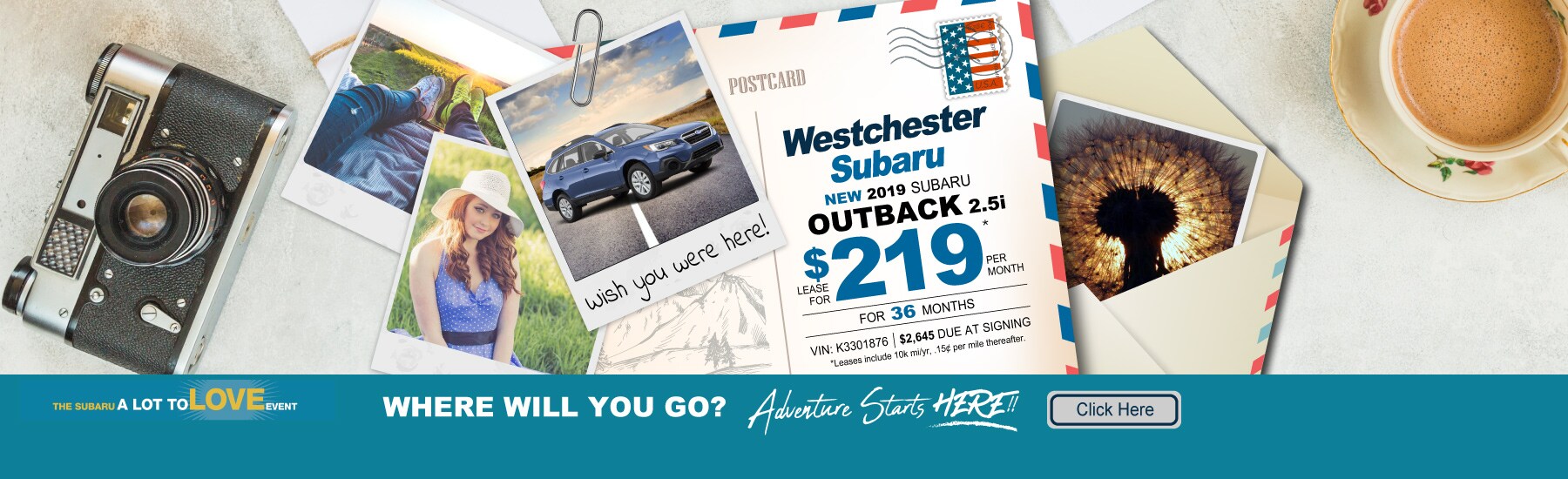 Subaru Outback Lease Image