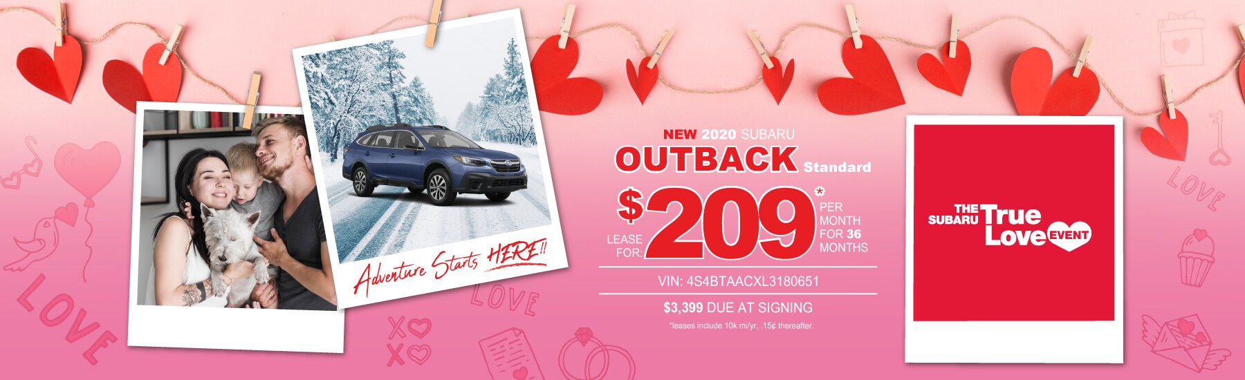 Subaru Outback Lease Image