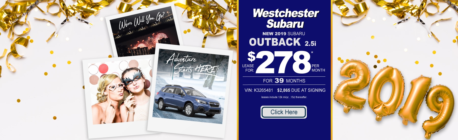 Subaru Outback Lease Image