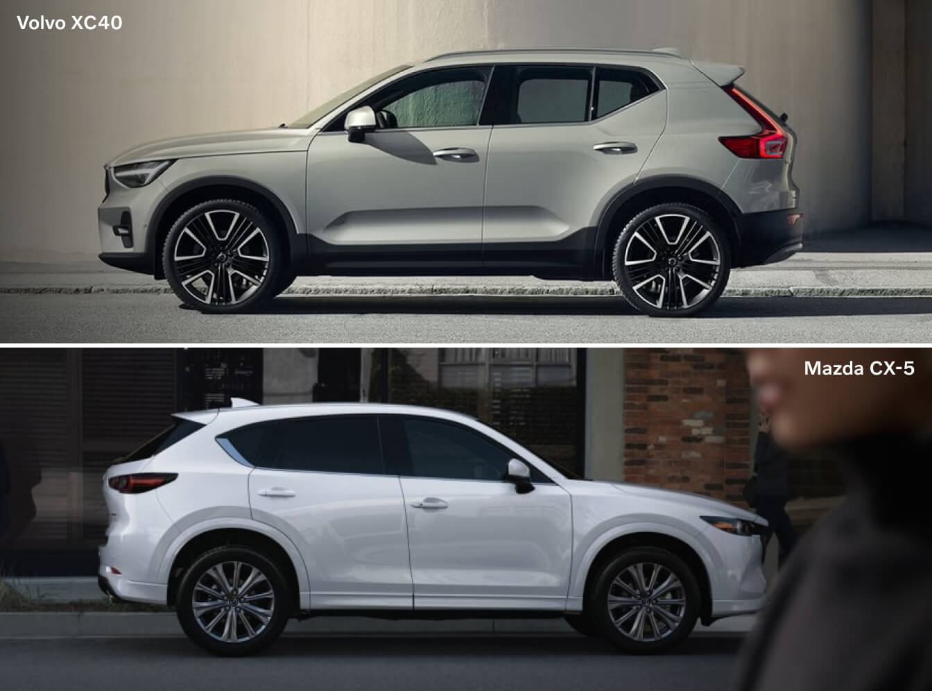 Volvo XC40 vs. Mazda CX-5 Specs