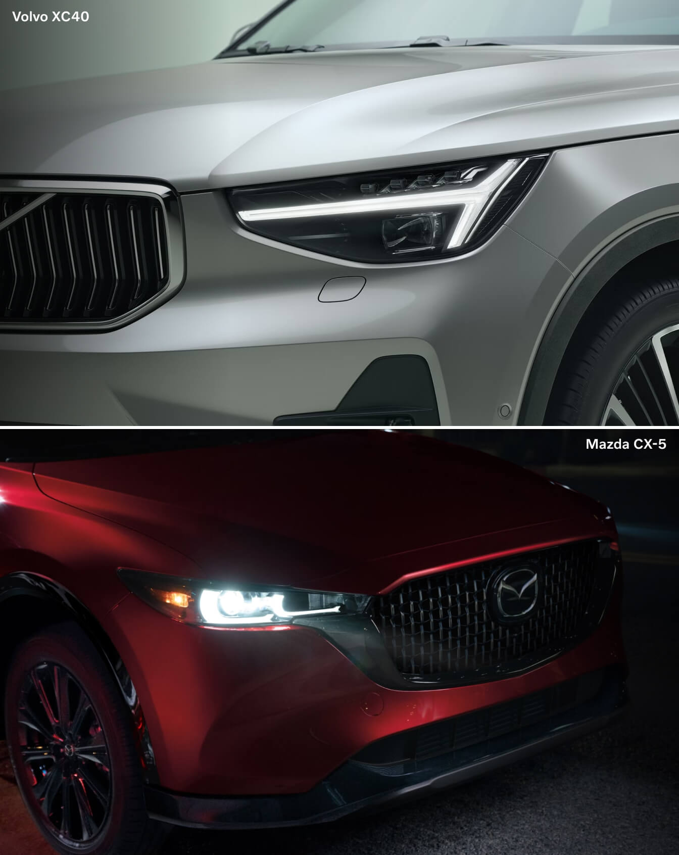 Performance and MPGs Mazda CX-5 vs. Volvo XC40 Safety & Ratings