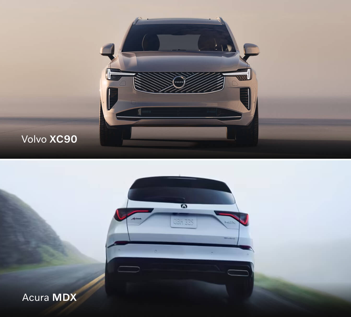 Volvo XC90 vs. Acura MDX Fuel Economy