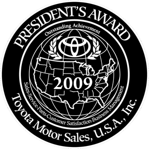 toyota president's award 2009 #1