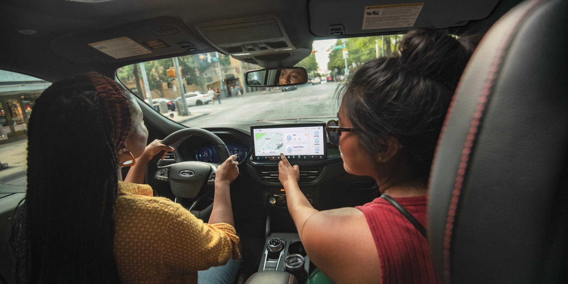 2026 Ford Escape interior featuring advanced technology and driver-focused cockpit