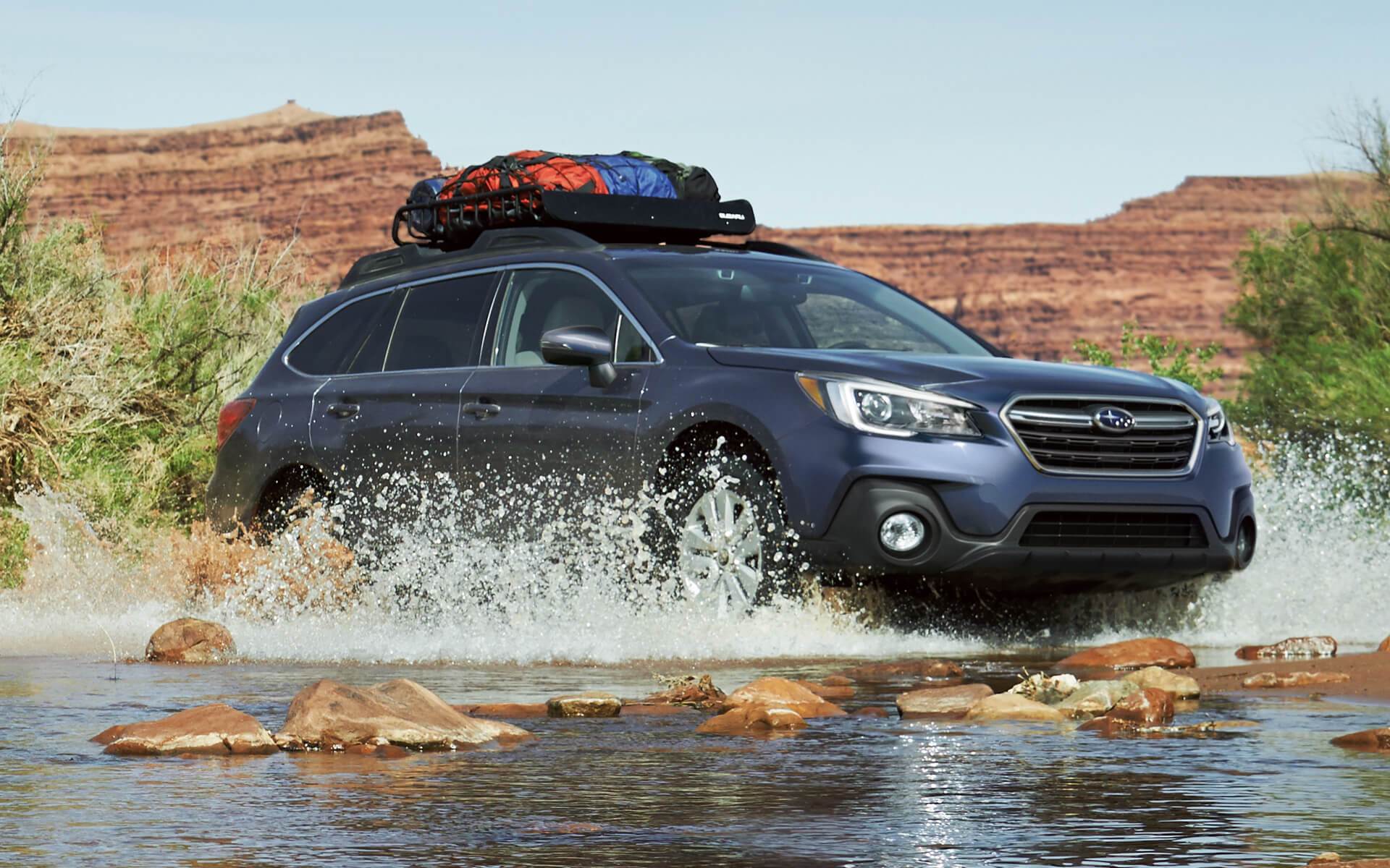 2018 Suburu Outback Front Exterior Off-Road 2018 Suburu Outback Front Exterior Off-Road