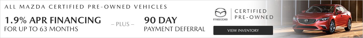 Certified Pre-Owned Mazda Offer