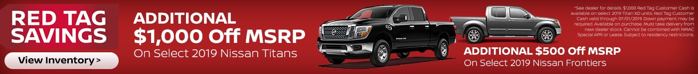 Red Tag Savings Event
