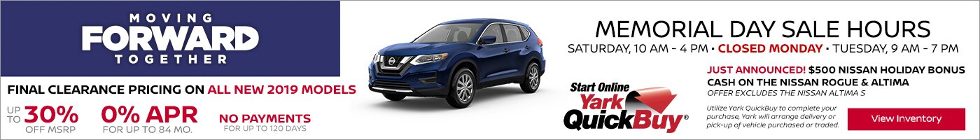 Moving Forward With Yark Nissan