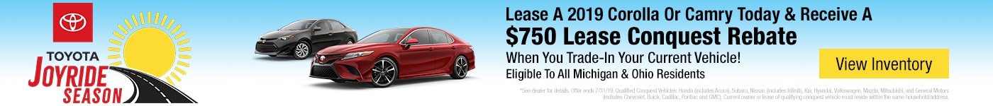 $750 Lease Conquest Rebate