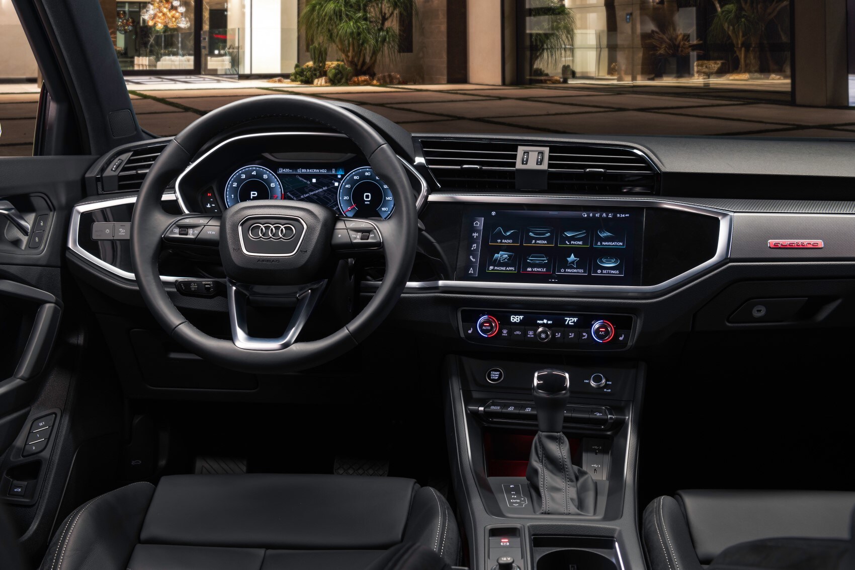 Audi Q3 Interior Technology
