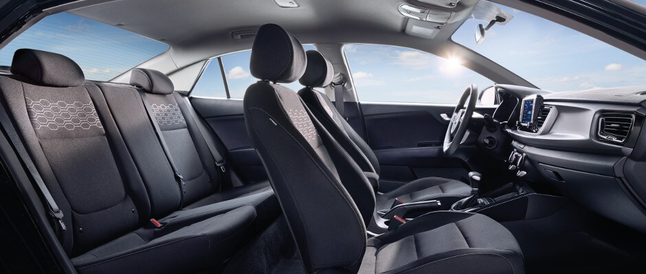 Kia Rio vs. Hyundai Accent: Interior & Exterior Features The interior of the Kia Rio