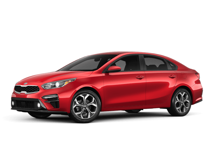2020 Kia Forte LXS A red 2020 Kia Forte LXS
