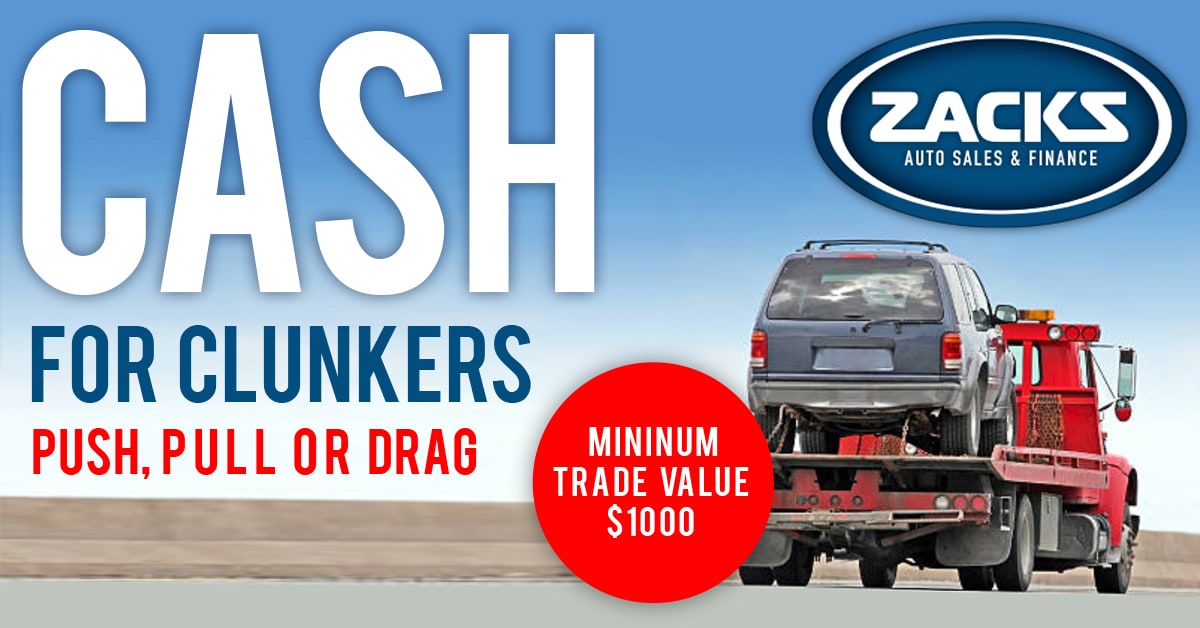 Zacks Clunker Promo.jpg car trade in truro