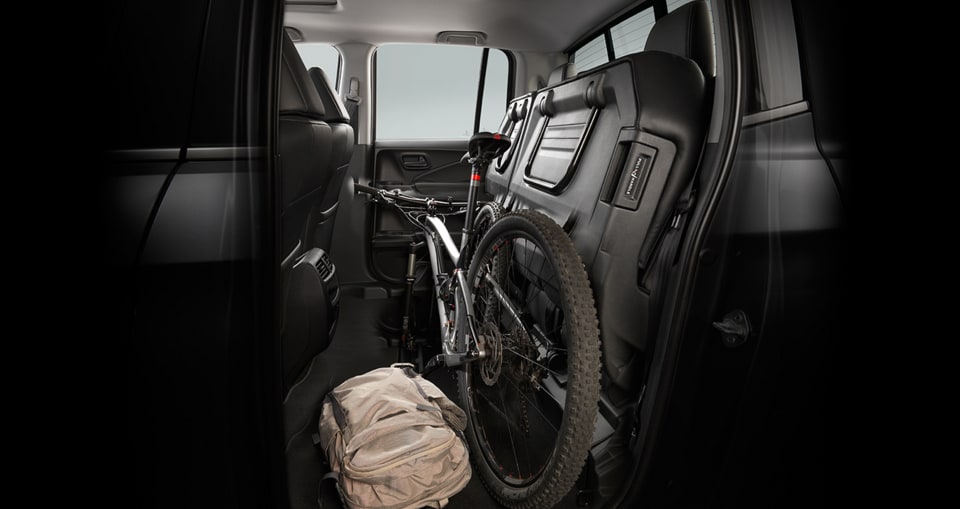 Ridgeline Back Seat Storage