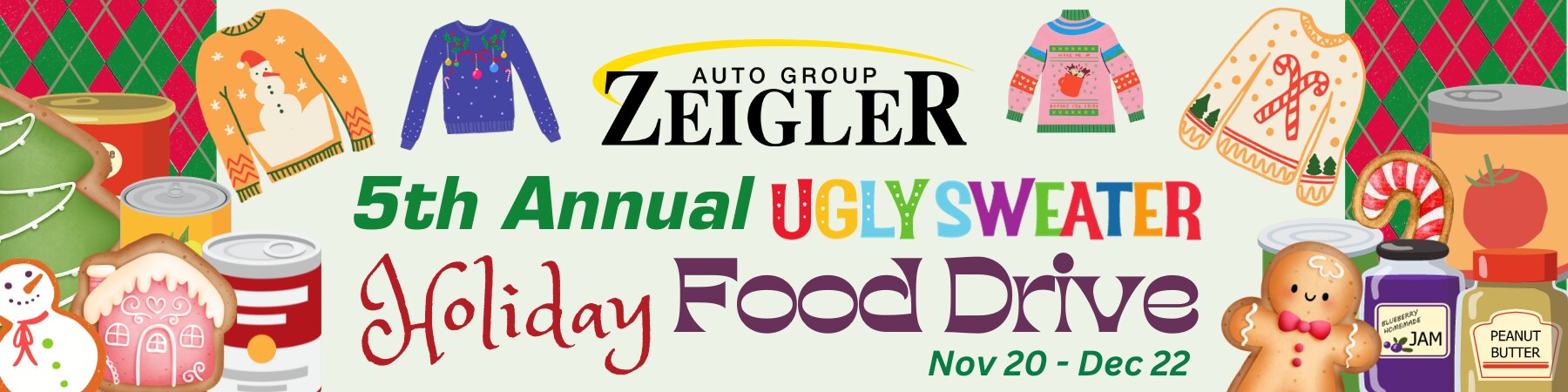 5th Annual Ugly Sweater Food Drive Zeigler Banner (1).png