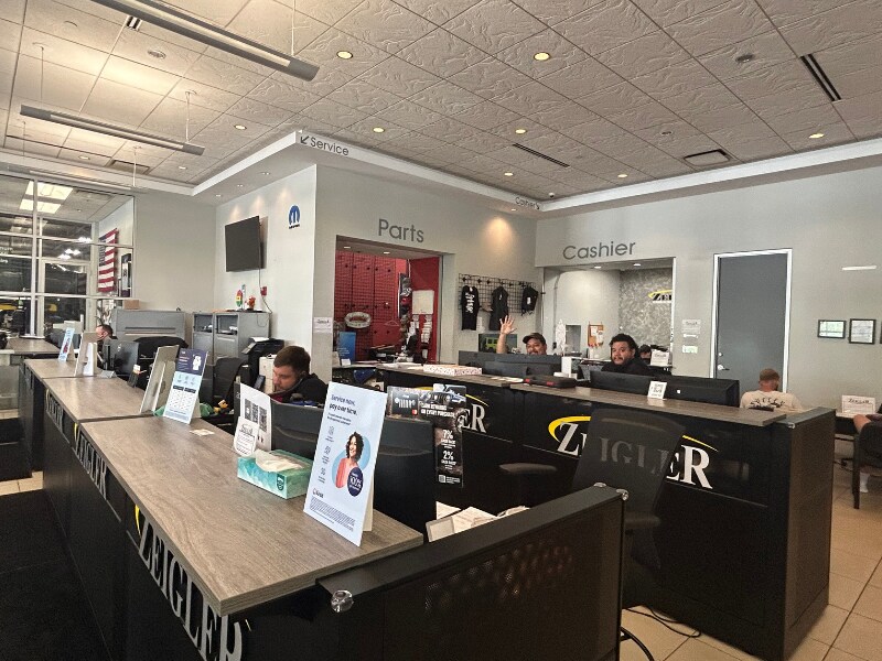Ram service support at Zeigler CDJR of Schaumburg