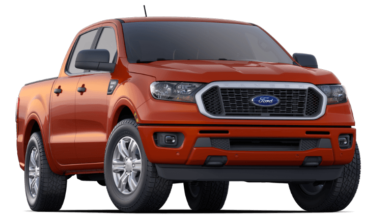 2019 Ford Ranger Orange