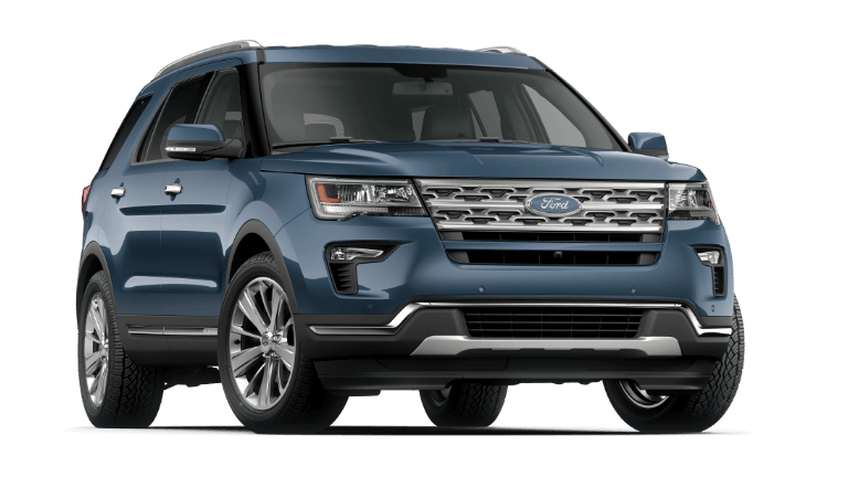 2019 Ford Explorer Blue
