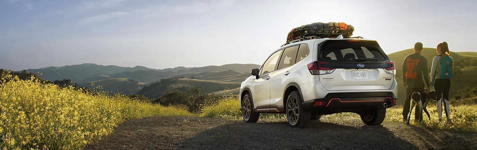 Subaru Car Outside Subaru portal page banner