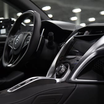 NSX interior