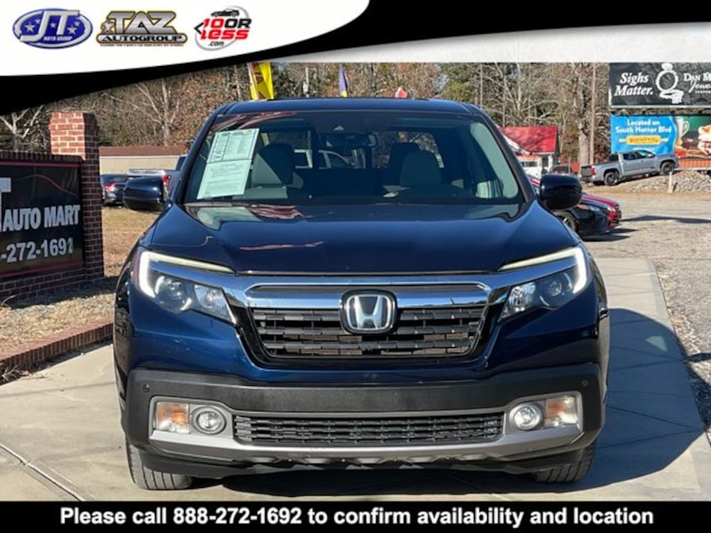 Used 2017 Honda Ridgeline RTL-E AWD Truck Crew Cab