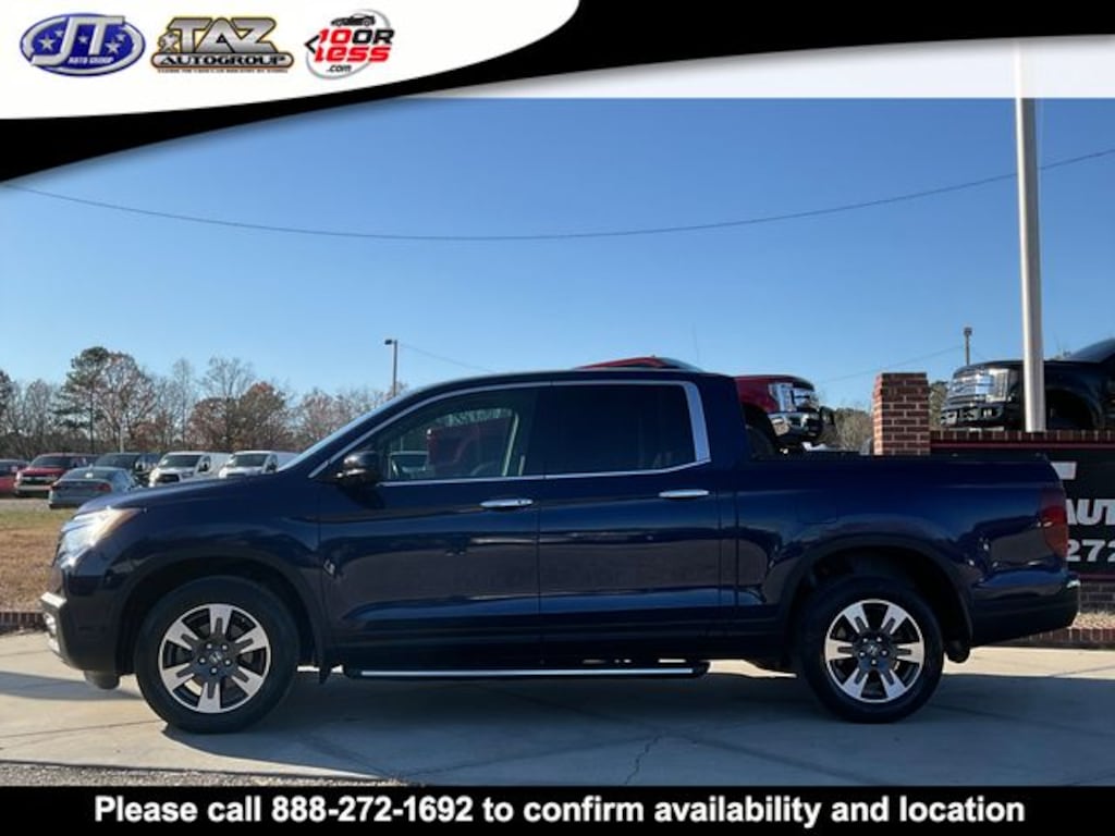Used 2017 Honda Ridgeline RTL-E AWD Truck Crew Cab