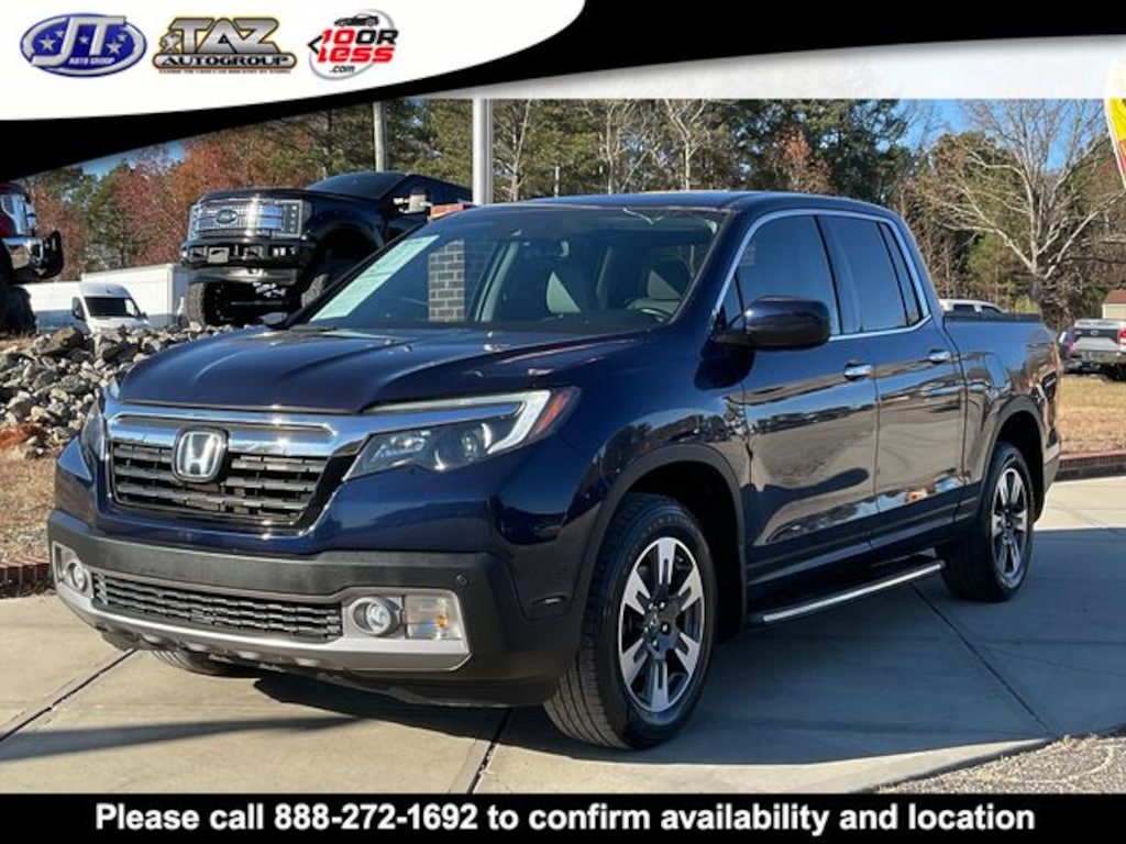 Used 2017 Honda Ridgeline RTL-E AWD Truck Crew Cab