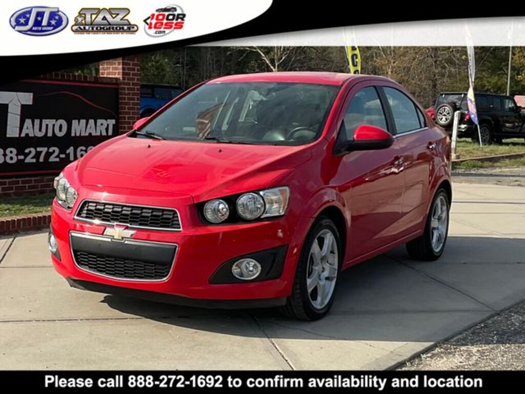 Used 2016 Chevrolet Sonic LTZ Auto Sedan