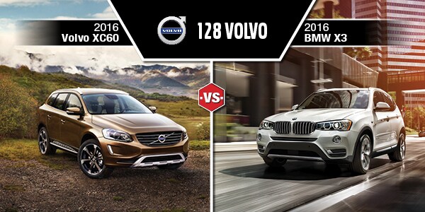 2016 Bmw X3 Vs 2016 Volvo Xc60 Near Boston Ma 128 Volvo