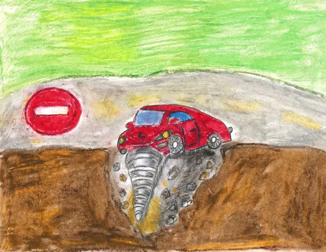 Willow Grove 4th Grade 1st Place Winner - Turbo Driller by Timofey K.