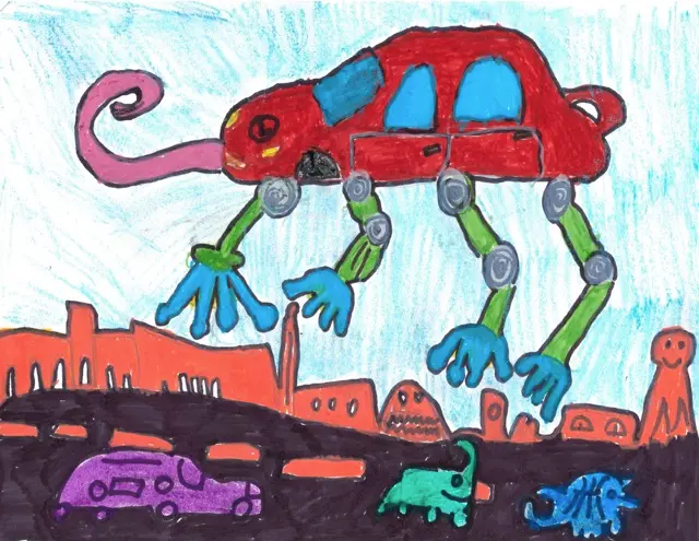 Willow Grove 2nd Grade 1st Place Winner - Frog Flipper 3000 by Benjamin K.