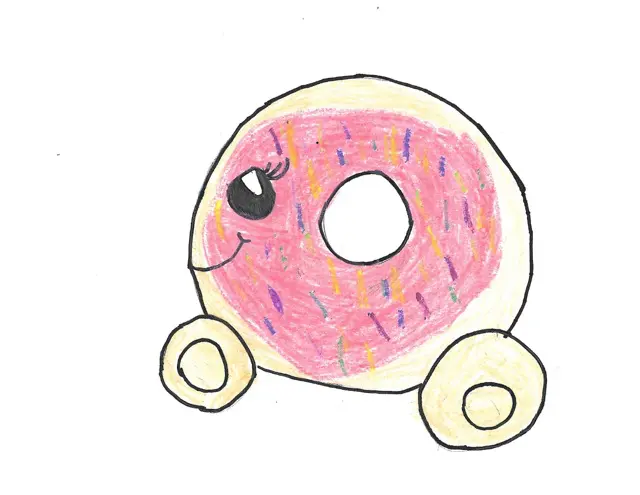 Doylestown Kindergarten 1st Place Winner - The Donut Car by Cecilia B.