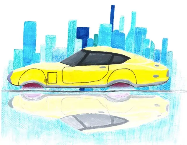 Willow Grove 6th Grade 1st Place Winner - Toyota 2000 GT Heritage by McKayla L.