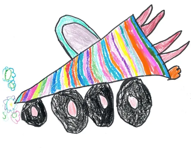 Willow Grove Kindergarten 1st Place Winner - Flower by Avery V.