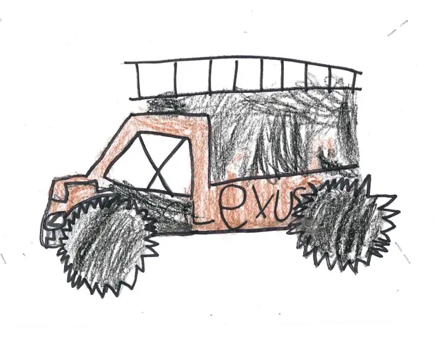 Doylestown Kindergarten 3rd Place Winner - Work Truck by Rhys B.