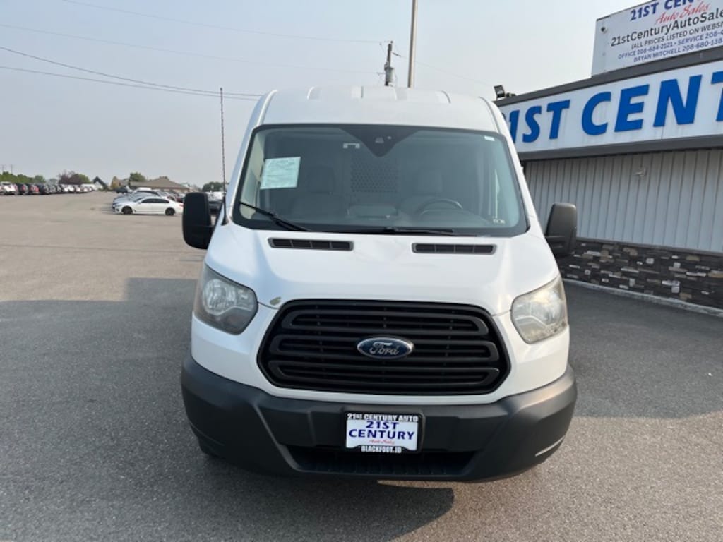 Used 2017 Ford Transit-350 w/Sliding Pass-Side Cargo-Door Van Medium Roof Cargo Van