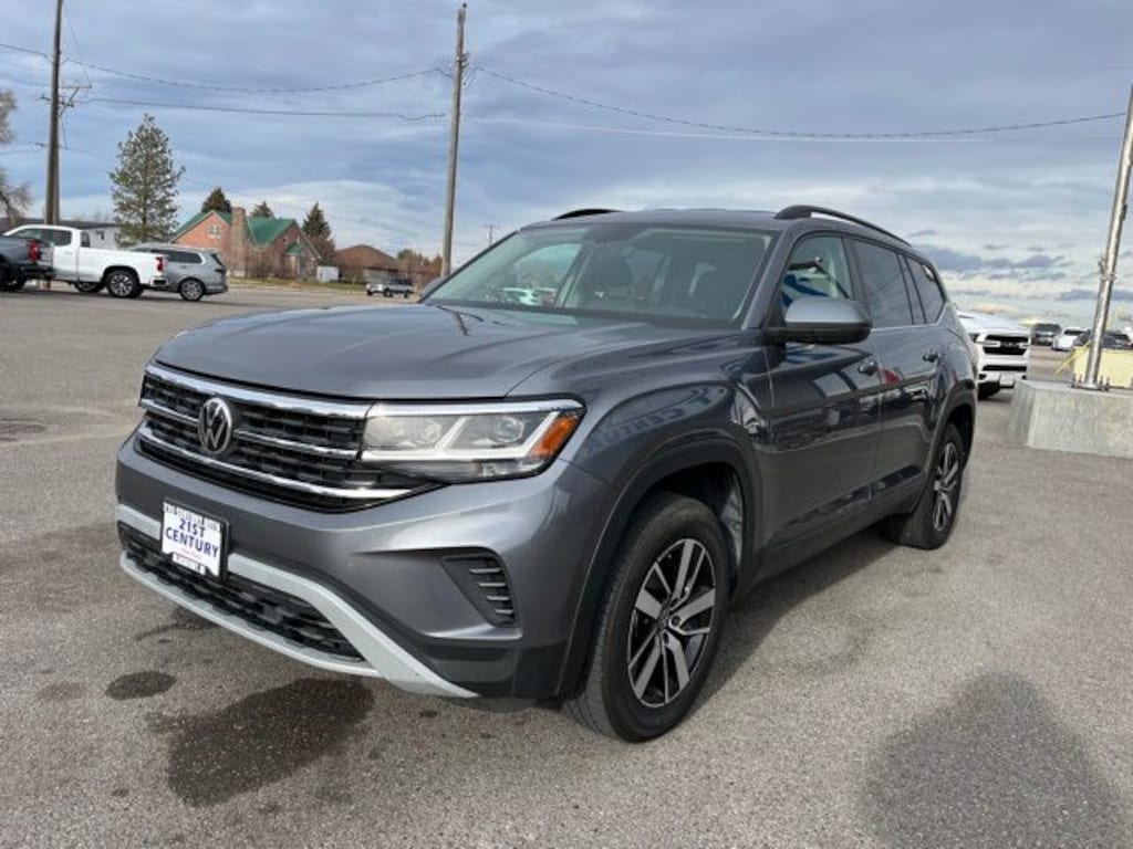 Used 2021 Volkswagen Atlas 2.0T SE 4MOTION SUV