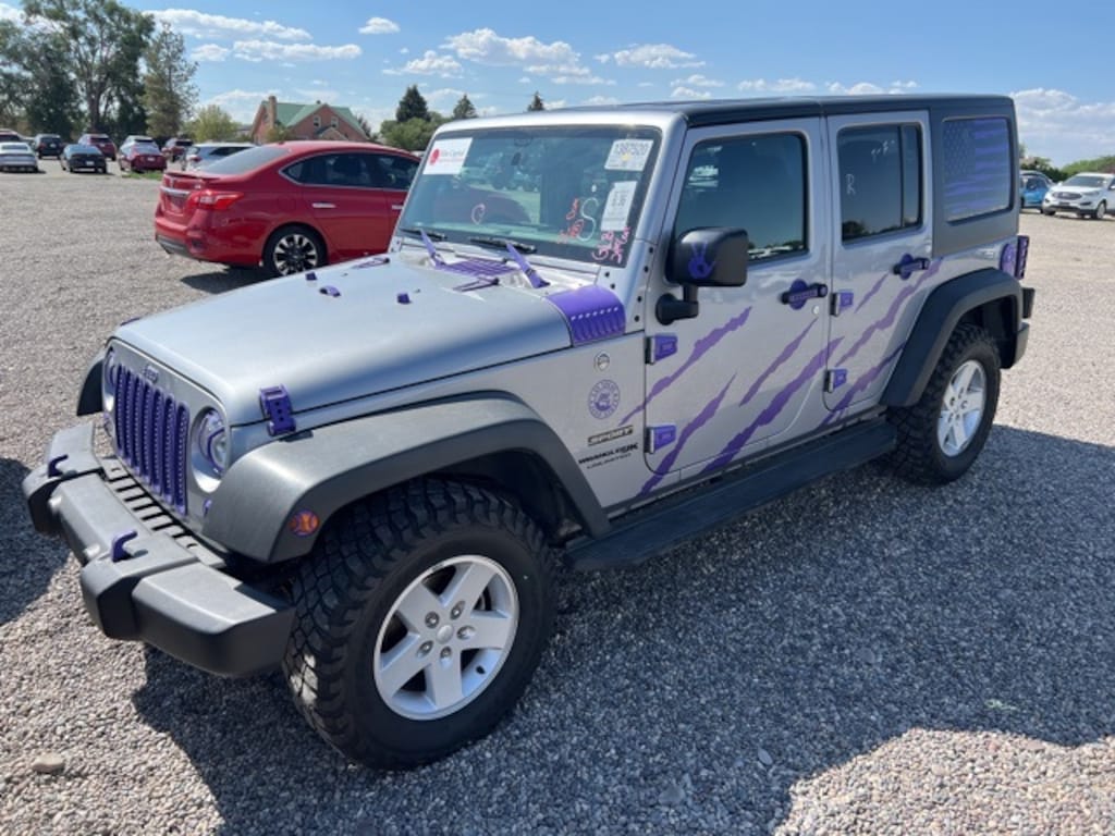 Used 2018 Jeep Wrangler JK Unlimited Sport 4x4 SUV
