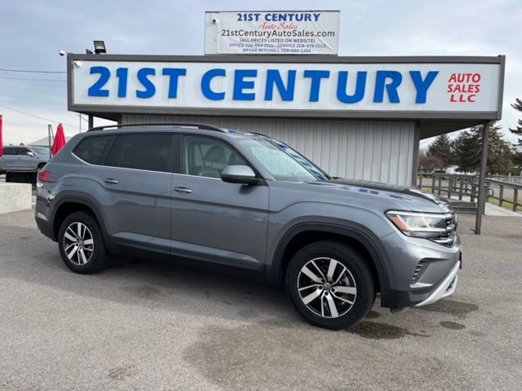 Used 2021 Volkswagen Atlas 2.0T SE 4MOTION SUV