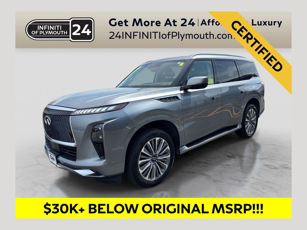 Certified 2025 INFINITI QX80 Sensory SUV