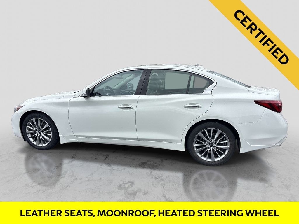 Certified 2023 INFINITI Q50 Luxe Sedan