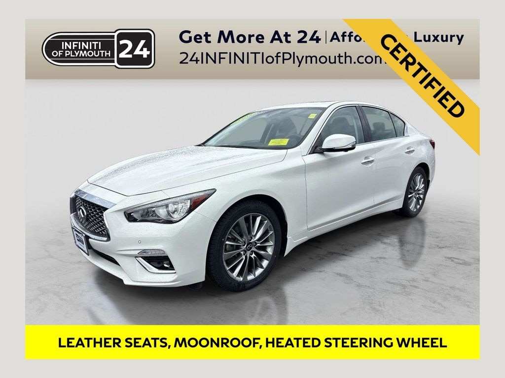Certified 2023 INFINITI Q50 Luxe Sedan