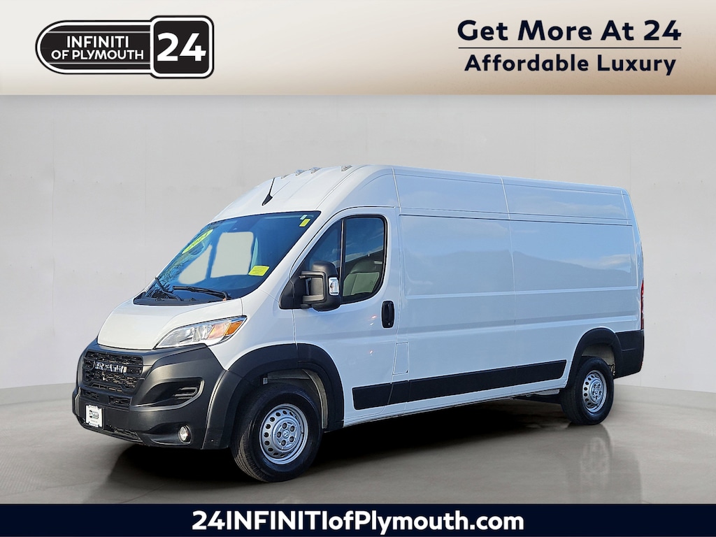 Used 2024 Ram Promaster Cargo Van Tradesman Tradesman 2500 High Roof 159 WB w/Pass Seat
