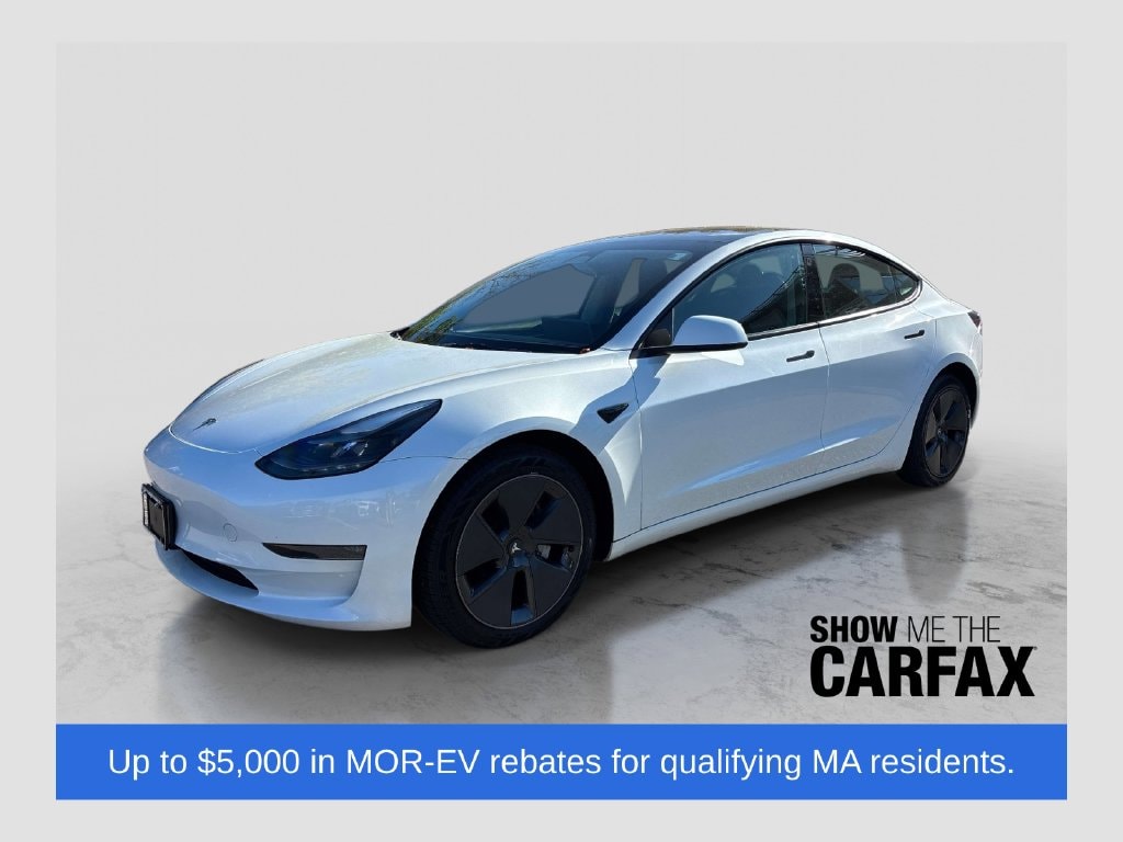 Used 2023 Tesla Model 3 Long Range with VIN 5YJ3E1EB8PF607628 for sale in Norwood, MA