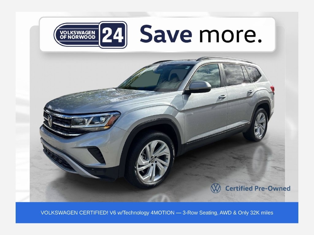 Pyrite Silver 2023 Volkswagen Atlas SUV / Crossover All-Wheel Drive 8-Speed Automatic