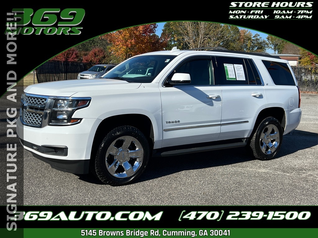 Used 2017 Chevrolet Tahoe LT SUV