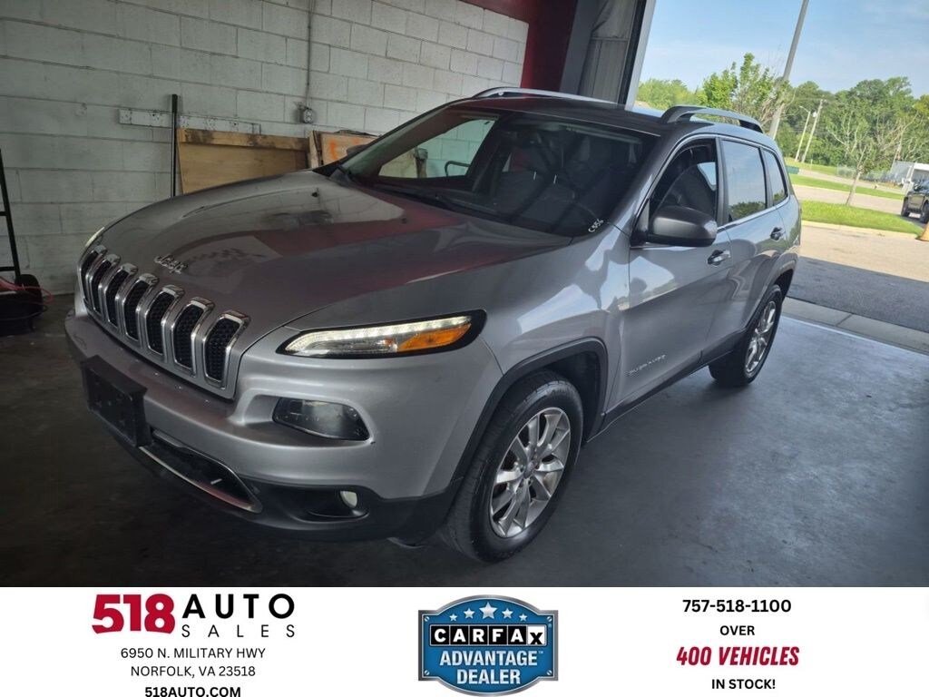 Used 2017 Jeep Cherokee Limited 4x4 SUV