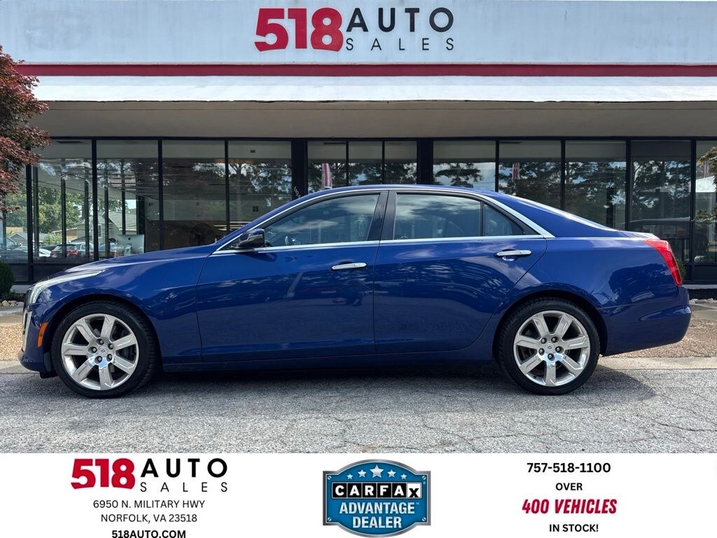 Used 2014 CADILLAC CTS 3.6L Premium Sedan