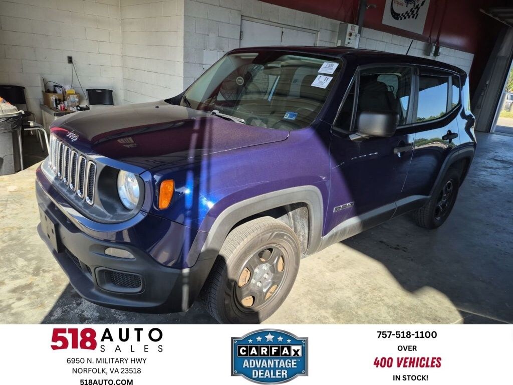 Used 2017 Jeep Renegade Sport 4x4 SUV