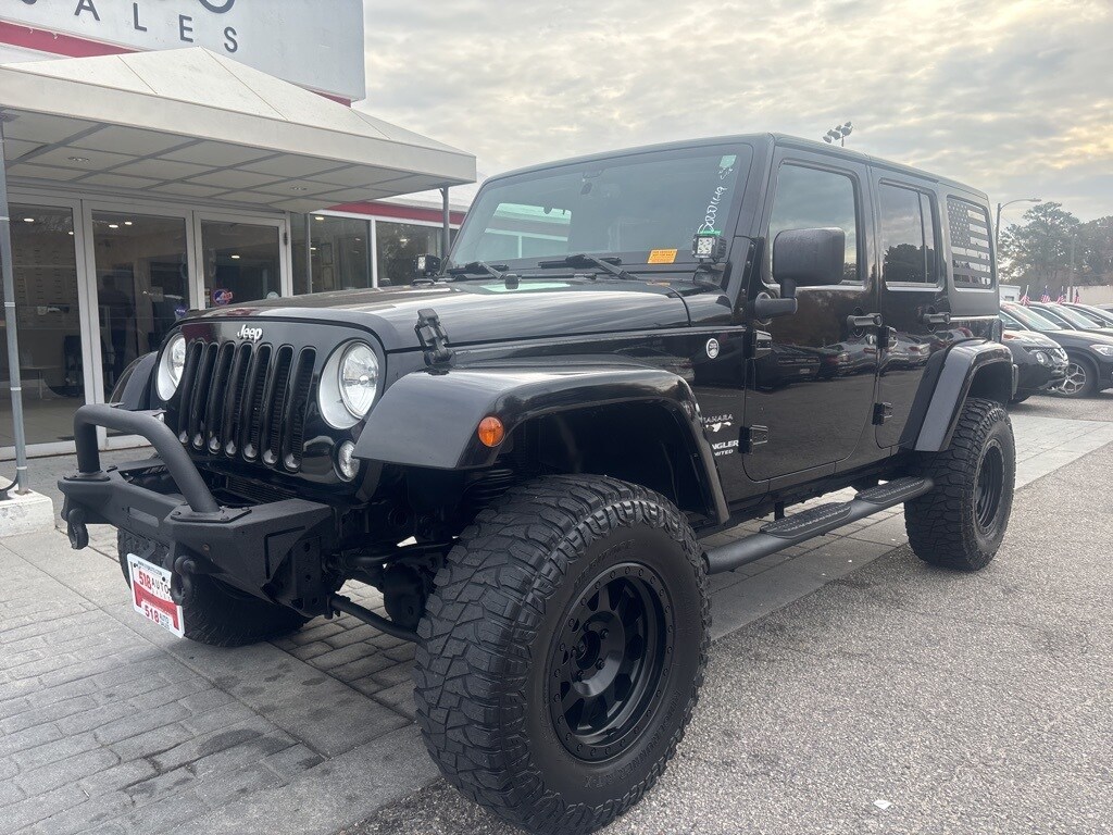 Used 2016 Jeep Wrangler JK Unlimited Sahara 4x4 SUV